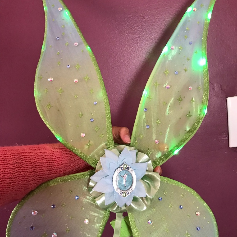 Tinkle bell lighted wings.